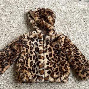 Splendid size 12-18 faux fur jacket